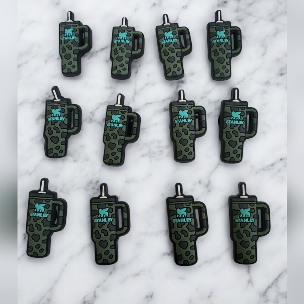Stanley Cup Croc Charms | Tumbler Shoe Charms | Cute Drink Cup Accessories